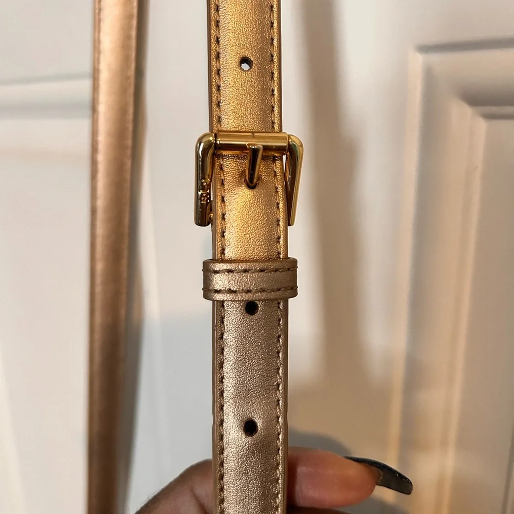 Ralph Lauren Gold Crossbody Bag - Picture 4 of 9